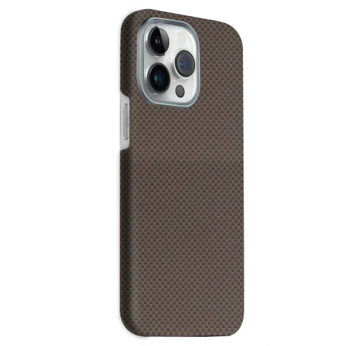 Mey İthalat®  Apple iPhone 15 Pro Max Volt Magsafe Kapak - Kahverengi