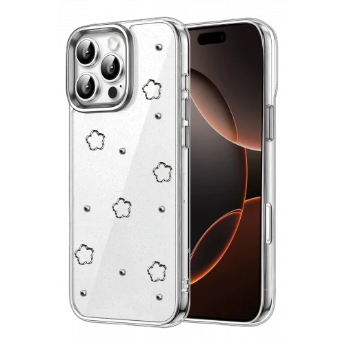 Mey İthalat®  Apple iPhone 16 Pro Max Fiyonk Desenli Kapak - Desen 2
