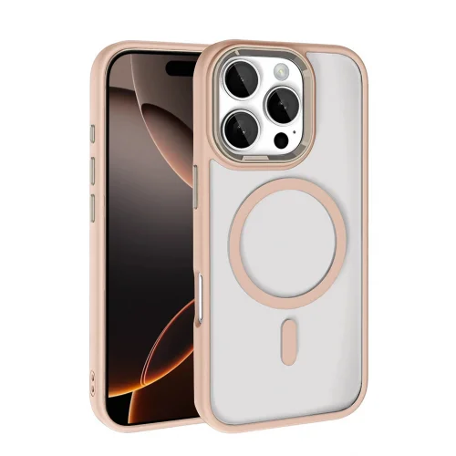 Mey İthalat®  Apple iPhone 16 Pro Max Terea Magsafe Kapak - Gold