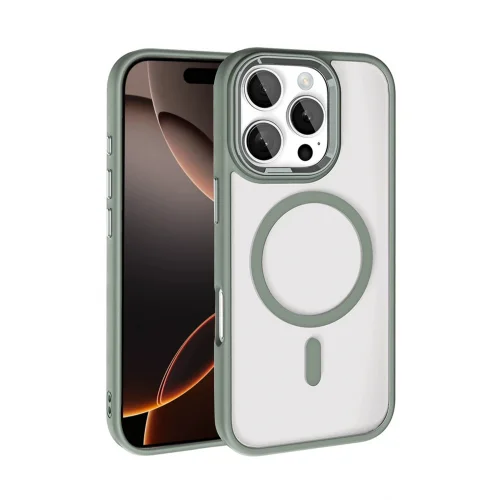 Mey İthalat®  Apple iPhone 16 Pro Max Terea Magsafe Kapak - Titan Gri