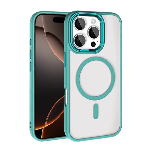 Mey İthalat®  Apple iPhone 16 Pro Max Terea Magsafe Kapak - Yeşil