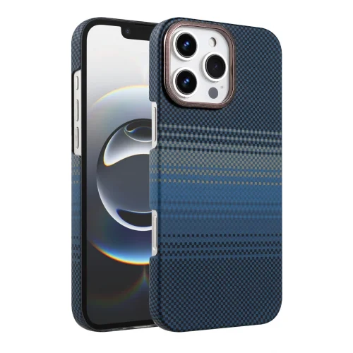 Mey İthalat®  Apple iPhone 16 Pro Max Vega Magsafe Kapak - Mavi