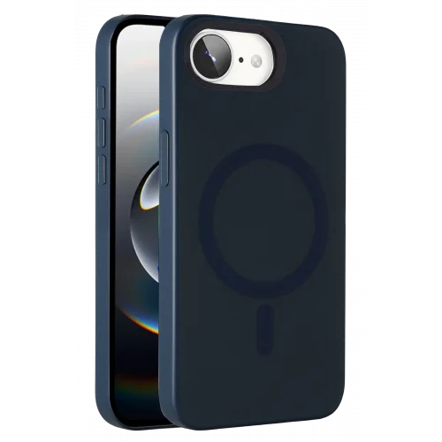 Mey İthalat®  Apple iPhone 16E Tuna PC Slim Magsafe Kapak - Lacivert
