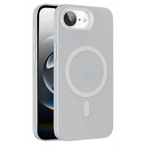 Mey İthalat®  Apple iPhone 16E Tuna PC Slim Magsafe Kapak - Şeffaf