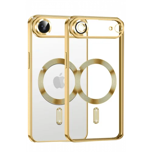 Mey İthalat®  Apple iPhone 17 Air Kross Magneticsafe Kapak - Gold