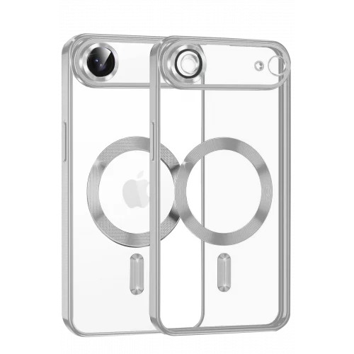 Mey İthalat®  Apple iPhone 17 Air Kross Magneticsafe Kapak - Gümüş
