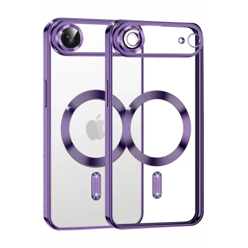 Mey İthalat®  Apple iPhone 17 Air Kross Magneticsafe Kapak - Mor