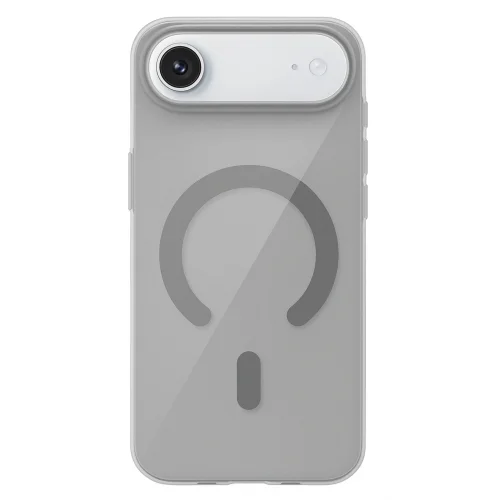 Mey İthalat®  Apple iPhone 17 Air PC Blank Magsafe Kapak - Natural Grey