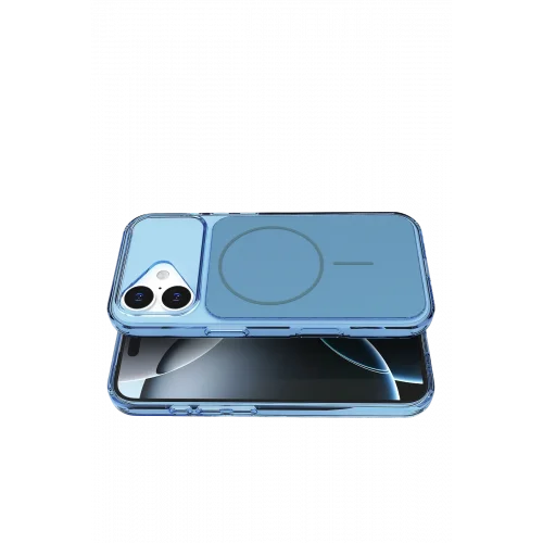 Mey İthalat®  Apple iPhone 17 Bruma Magsafe Kapak - Mavi