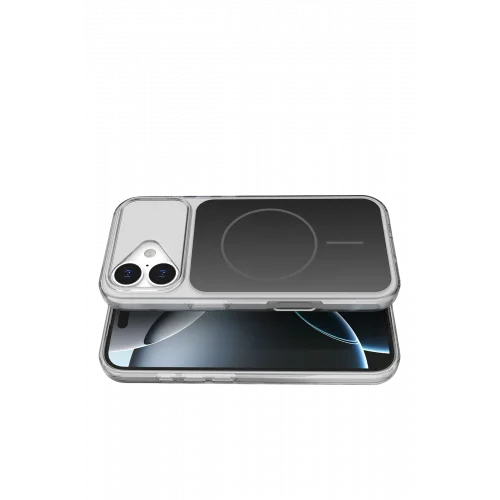 Mey İthalat®  Apple iPhone 17 Bruma Magsafe Kapak - Siyah