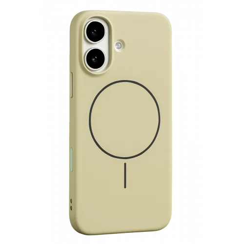 Mey İthalat®  Apple iPhone 17 Jully Magsafe Kapak - Bej