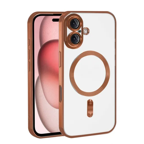 Mey İthalat®  Apple iPhone 17 Kross Magneticsafe Kapak - Turuncu