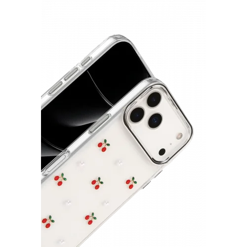 Mey İthalat®   iPhone 17 Pro Max Fiyonk Desenli Kapak - Desen 9