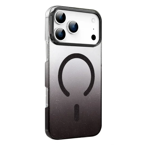 Mey İthalat®  Apple iPhone 17 Pro Max Glossy Magsafe Kapak - Siyah