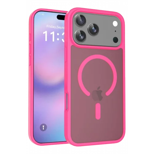 Mey İthalat®  Apple iPhone 17 Pro Max Jota Magsafe Kapak - Rose