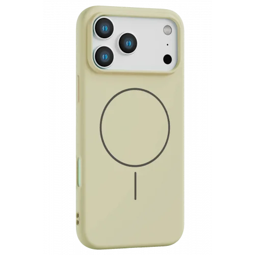 Mey İthalat®  Apple iPhone 17 Pro Max Jully Magsafe Kapak - Bej