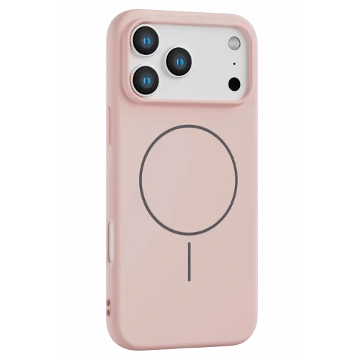 Mey İthalat®  Apple iPhone 17 Pro Max Jully Magsafe Kapak - Pudra