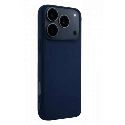 Mey İthalat®  Apple iPhone 17 Pro Max Nano içi Kadife Silikon - Lacivert
