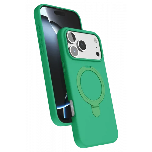 Mey İthalat®  Apple iPhone 17 Pro Max Regal Magsafe Standlı Kapak - Yeşil