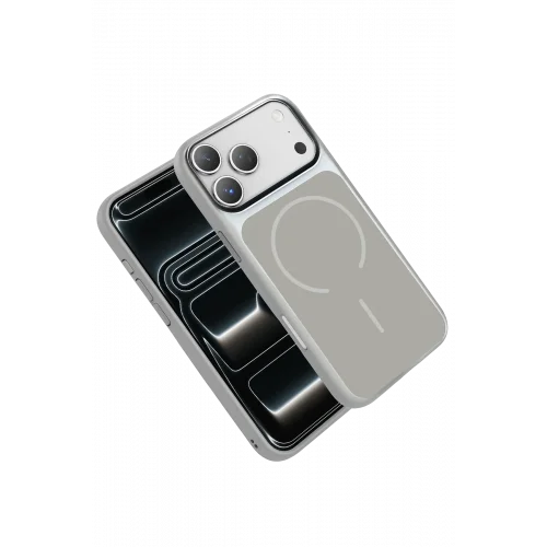Mey İthalat®   iPhone 17 Pro Max Rush Magsafe Kapak - Beyaz