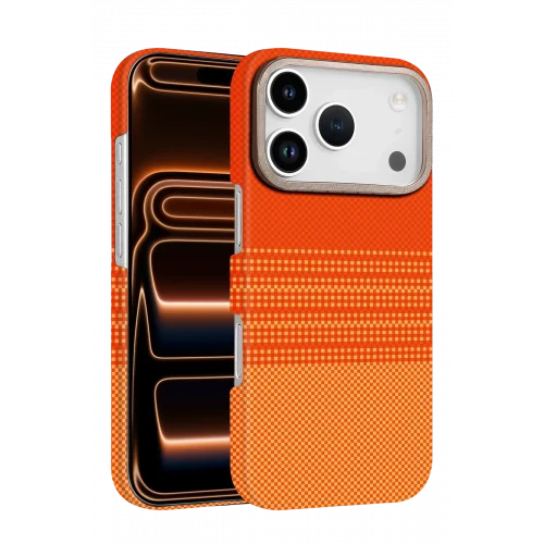 Mey İthalat®  Apple iPhone 17 Pro Max Vega Magsafe Kapak - Sarı