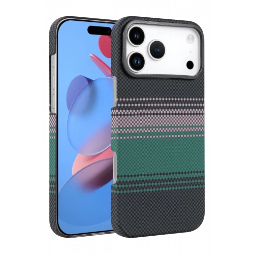 Mey İthalat®  Apple iPhone 17 Pro Vega Magsafe Kapak - Yeşil