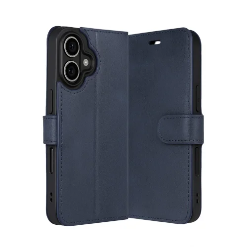 Mey İthalat®  Apple iPhone 17 Trend S Plus Kapaklı Kılıf - Lacivert