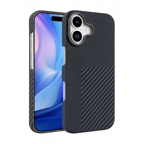 Mey İthalat®  Apple iPhone 17 Vega Magsafe Kapak - Siyah