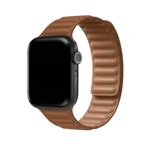 Mey İthalat®  Apple Watch 38mm Loop Kordon - Kahverengi