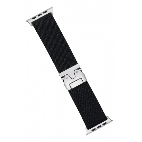 Mey İthalat®  Apple Watch 42mm Forest Kumaş Kordon - Siyah