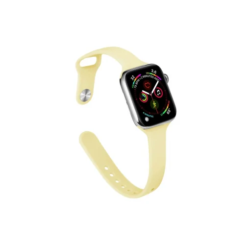 Mey İthalat®  Apple Watch 42mm Klasik Kordon - Sarı