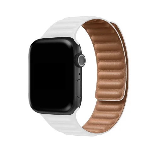 Mey İthalat®  Apple Watch 42mm Loop Kordon - Beyaz