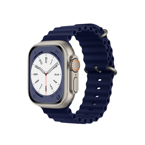 Mey İthalat®  Apple Watch 42mm Ocean Kordon - Mavi