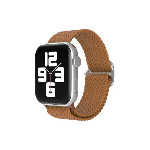 Mey İthalat®  Apple Watch 42mm Star Kordon - Kahverengi