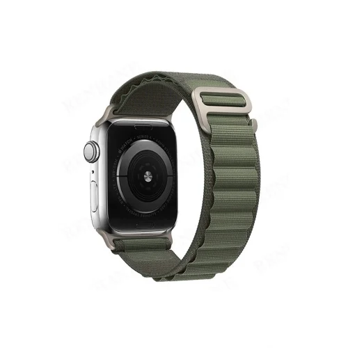 Mey İthalat®  Apple Watch Ultra 49mm Mountain Kordon - Yeşil
