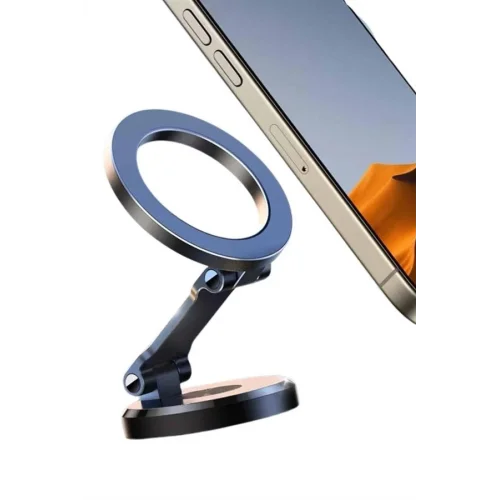 Mey İthalat® Araç Içi Telefon Tutucu İOS Uyumlu Magsafe Manyetik Mıknatıslı