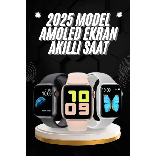 Mey İthalat® Arama Cevaplayabilen Akıllı Saat Bluetooth Bağlantılı Sosyal Medya Girişli