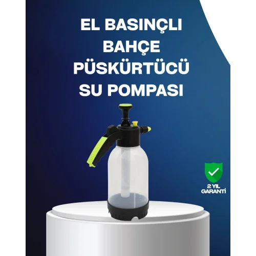 Mey İthalat® Ayarlanabilir Nozullu Basınçlı Köpük Pompası Araba Yıkama 2L Kapasiteli