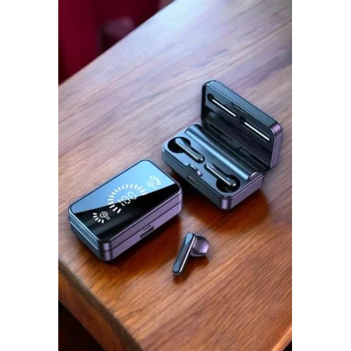 Mey İthalat® Aynalı Bluetooth Kulaklık Telefon Standlı Dijital Göstergeli