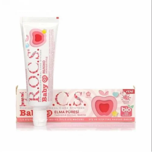 Mey İthalat®  .Baby Diş Macunu 0-3 Yaş 35 ml Elma