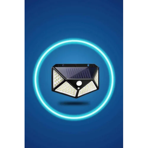 Mey İthalat® Bahçe Lambası Bahçe Aydınlatma Sensörlü Suya Dayanıklı 100 Led