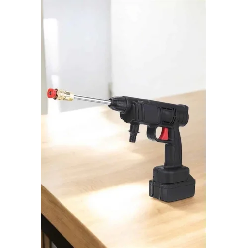 Mey İthalat® Bahçe ve Araba Yıkama Tabancası Su Basınçlı Hazneli Bataryalı Oto Yıkama