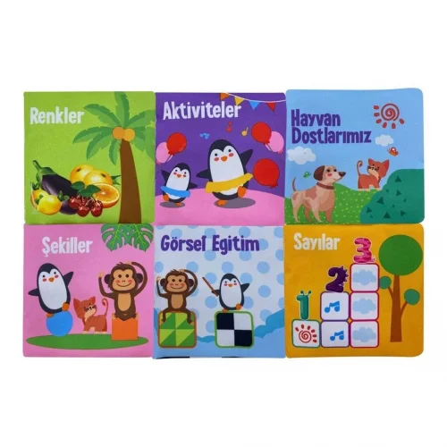Mey İthalat® Bebeğimin İlk Kitapçık Seti - 6 Adet