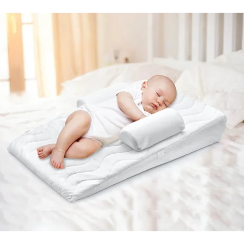 Mey İthalat®  Bebek Reflü Yastığı 132 Beyaz