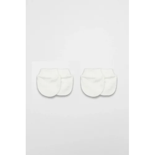 Mey İthalat®   2Li Penye Eldiven Basıc 90108 Ekru