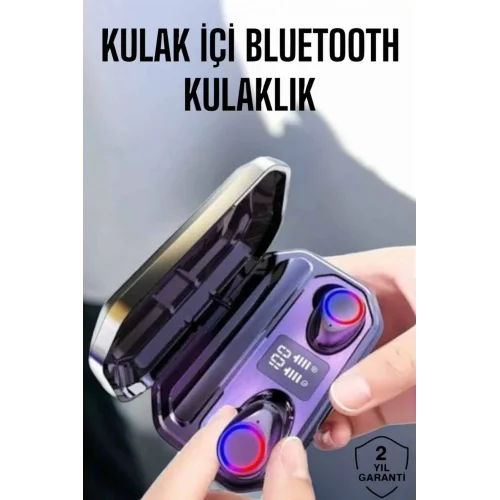 Mey İthalat® Bluetooth Kulaklık ANC Özelliği Yüksek Ses Kaliteli Uzun Pil Ömrü