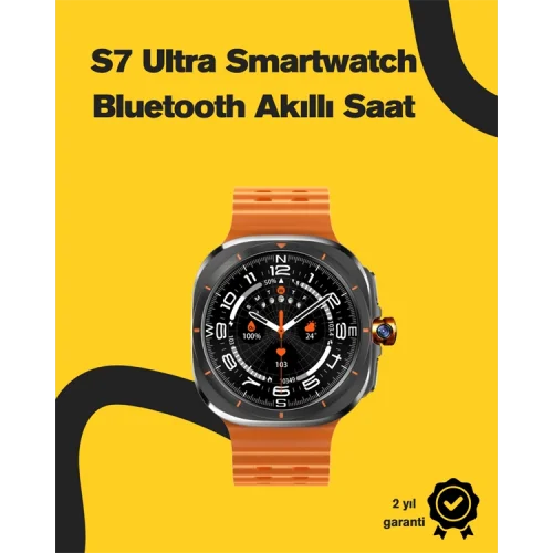 Mey İthalat® Bluetooth ve Sesli Görüşme Özellikli Akıllı Saat | 2 Ekran | 400 mAh Batarya