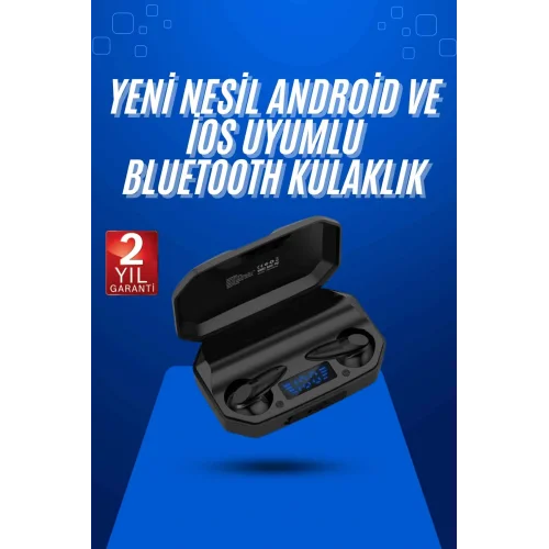 Mey İthalat® Çağrı Cevaplayabilen Akıllı Saat 5.2 Bluetooth Bağlantılı Gaming Kulaklık