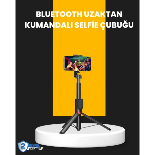 Mey İthalat® Canlı Yayın ve Fotoğraf İçin Tripodlu Telefon Tutucu