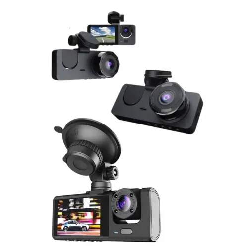 Mey İthalat® CarPlay Fotoğraf ve Video Kaydedici Araç İçi Kamera Ekranlı